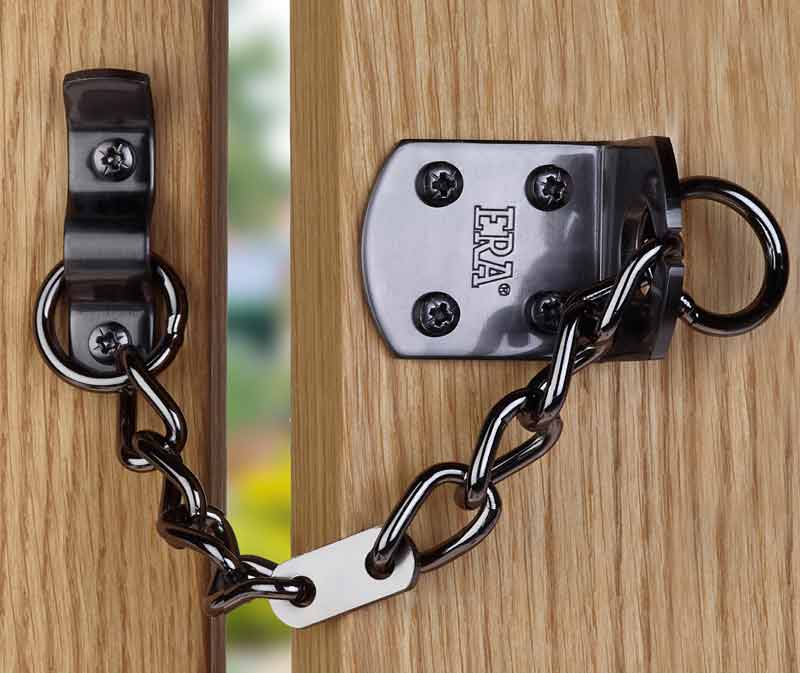 TS003 Security Door Chain Hardex Bronze