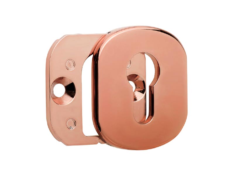 Euro Cylinder Pull and Internal Escutcheon Hardex Rose