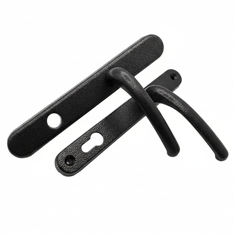 Fab and Fix Berwick Antique Black Security uPVC Door Handles