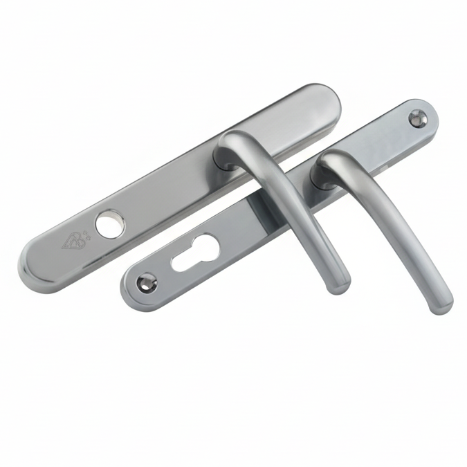 Fab and Fix Berwick Hardex Graphite Security uPVC Door Handles