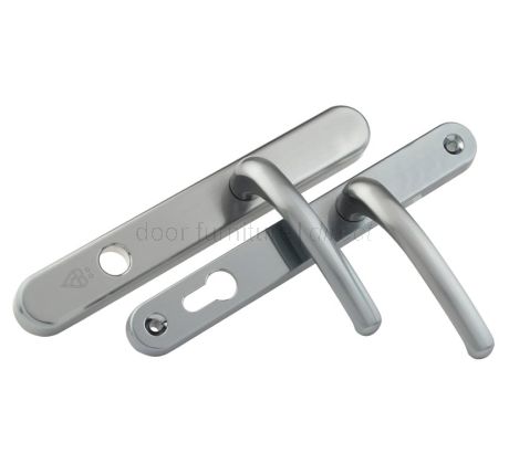 Fab and Fix Berwick Hardex Graphite Security Door Handles