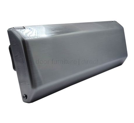 Nu Mail Internal Shield Letter Plate Hardex Graphite