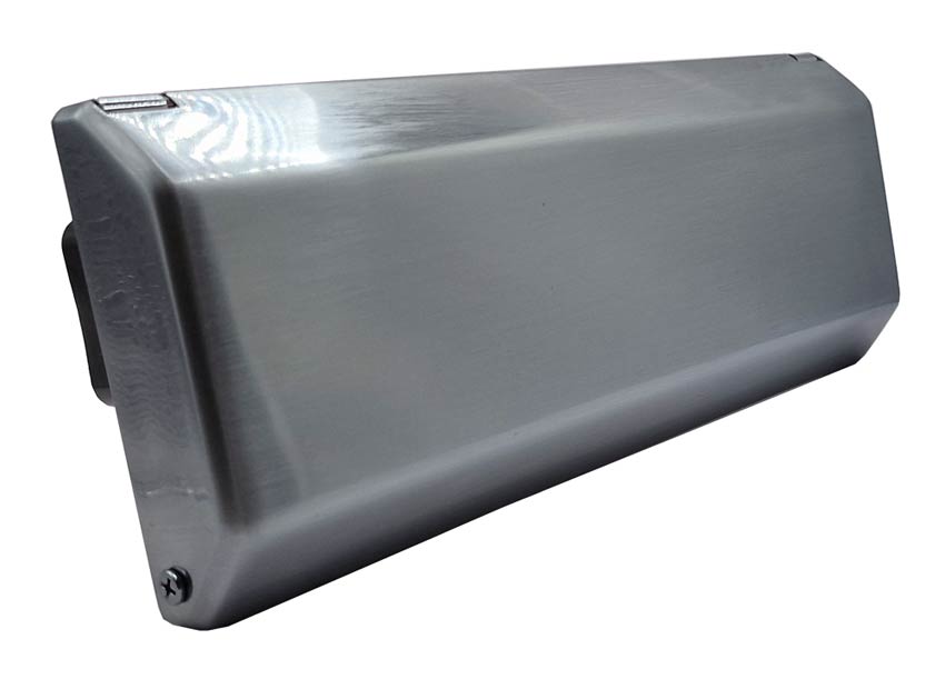 Nu Mail Internal Shield uPVC Letter Plate Hardex Graphite