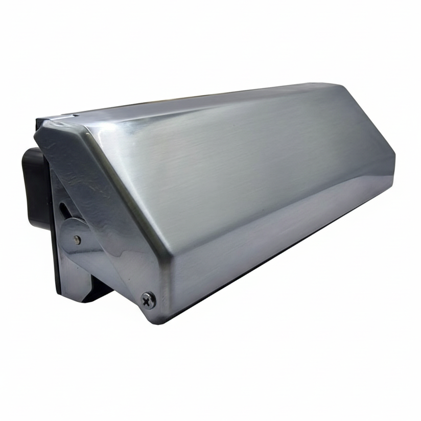 Nu Mail Internal Shield uPVC Letter Plate Hardex Graphite