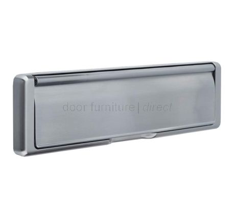 Nu Mail Shield External Letter Plate Hardex Graphite 310x76mm