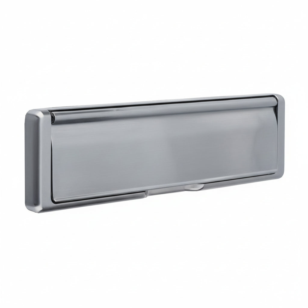 Nu Mail Shield External uPVC Letter Plate Hardex Graphite 310x76mm