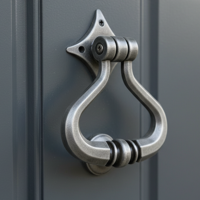 Fab and Fix Heritage Spire Knocker Hardex Pewter