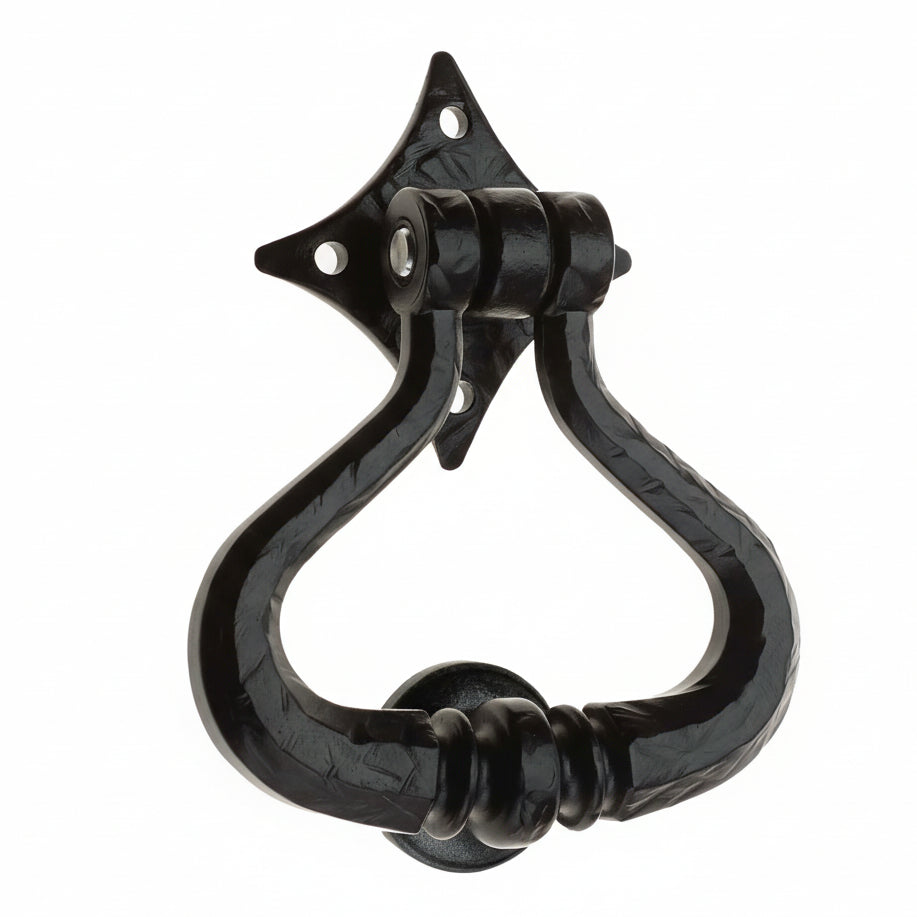 Fab and Fix Heritage Spire uPVC Door Knocker Forged Black