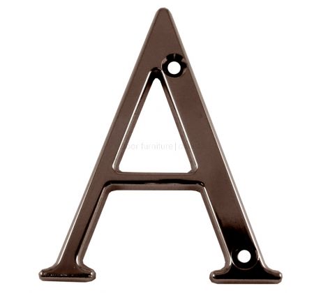 Fab and Fix Hardex Bronze Door Numerals 0-9 and Letters A-F 80mm