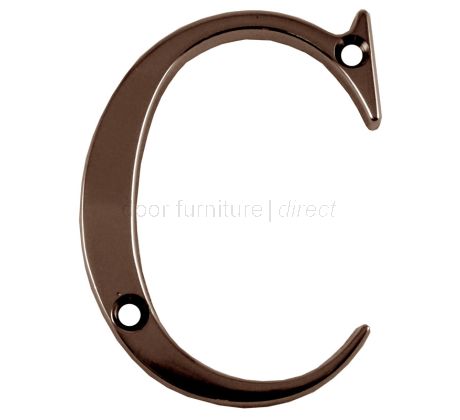 Fab and Fix Hardex Bronze Door Numerals 0-9 and Letters A-F 80mm