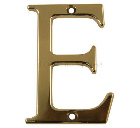 Fab and Fix Hardex Gold Door Numerals 0-9 and Letters A-F 80mm