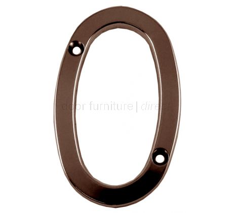 Fab and Fix Hardex Bronze Door Numerals 0-9 and Letters A-F 80mm