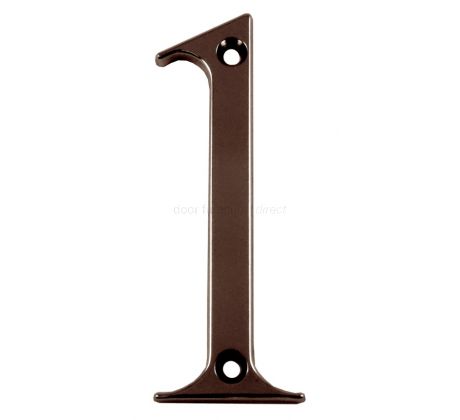 Fab and Fix Hardex Bronze Door Numerals 0-9 and Letters A-F 80mm