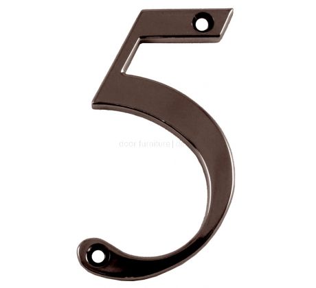 Fab and Fix Hardex Bronze Door Numerals 0-9 and Letters A-F 80mm