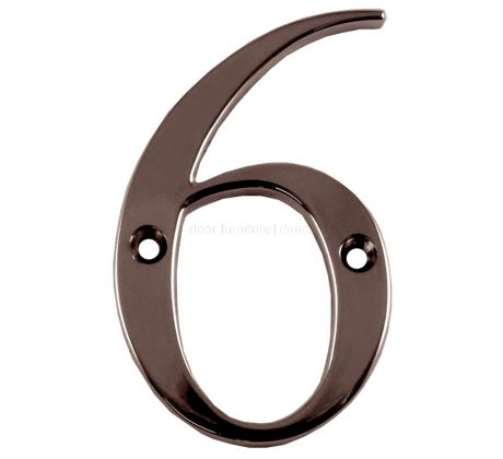 Fab and Fix Hardex Bronze Door Numerals 0-9 and Letters A-F 80mm