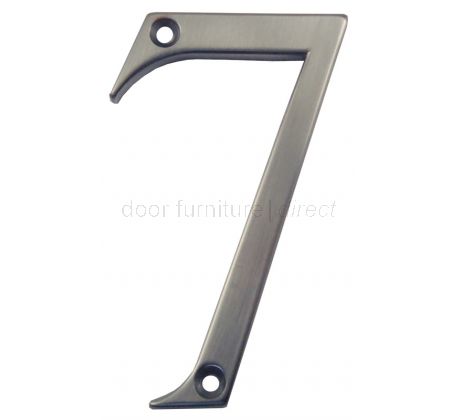Fab and Fix Hardex Graphite Door Numerals 0-9 and Letters A-F 80mm