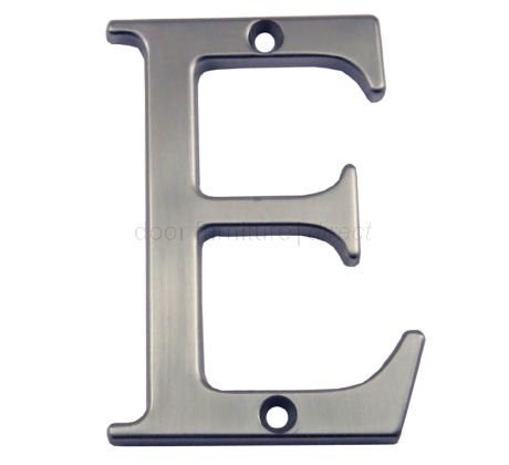 Fab and Fix Hardex Graphite Door Numerals 0-9 and Letters A-F 80mm