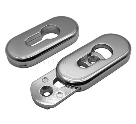 Architectural Euro Escutcheons Hardex Chrome 4F052