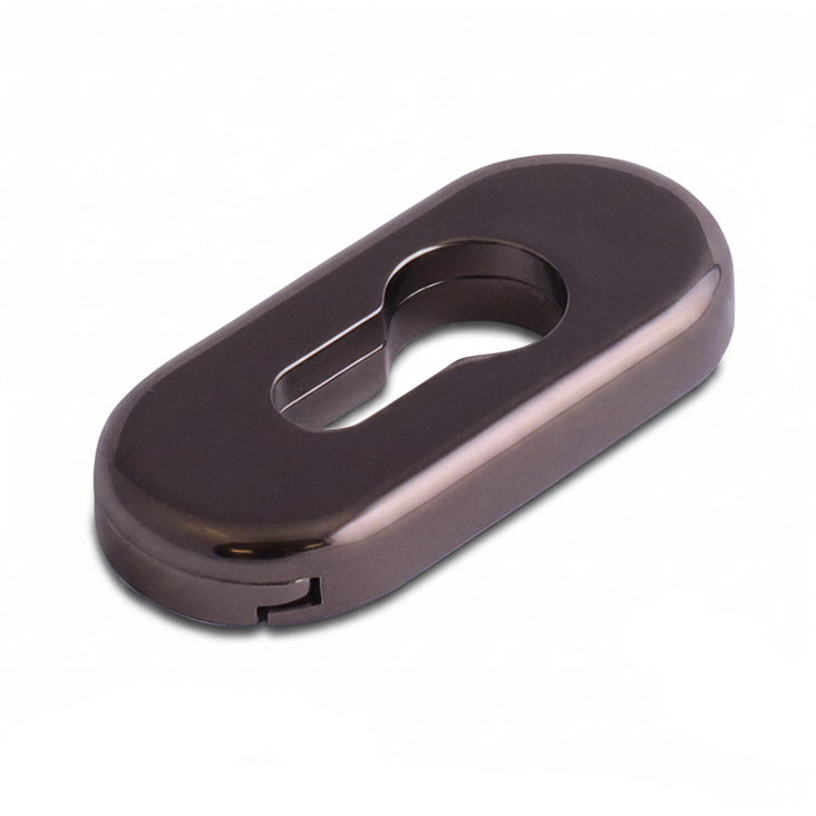 Architectural uPVC Euro Escutcheons Hardex Bronze 4F053