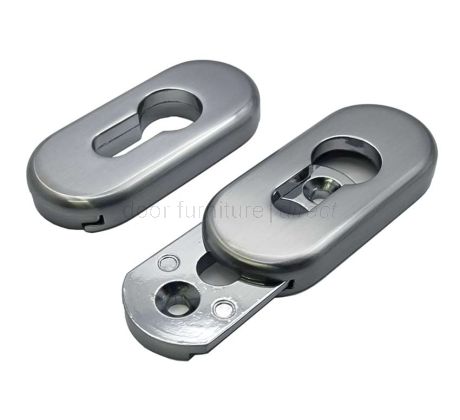 Architectural Euro Escutcheons Hardex Graphite 4F055