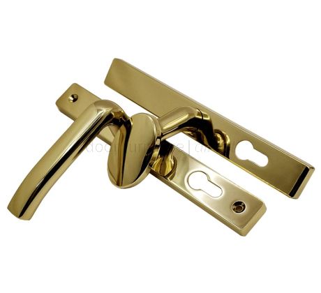 Fab and Fix Hardex Gold Architectural Lever Pad Handles