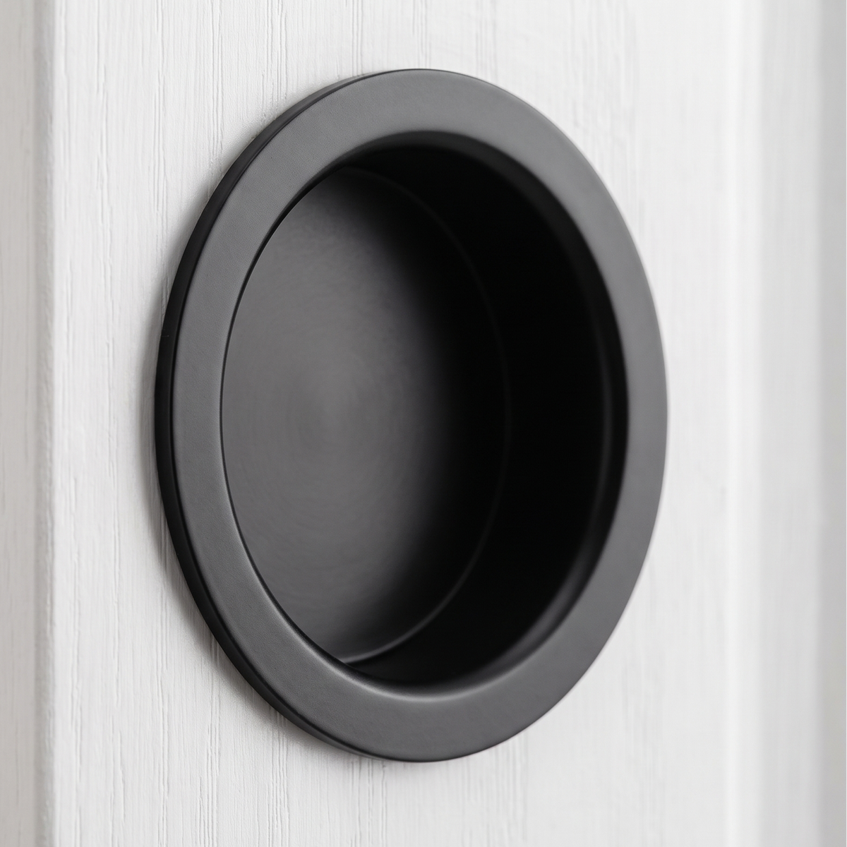 Black Sliding Door Pull Kit 60mm