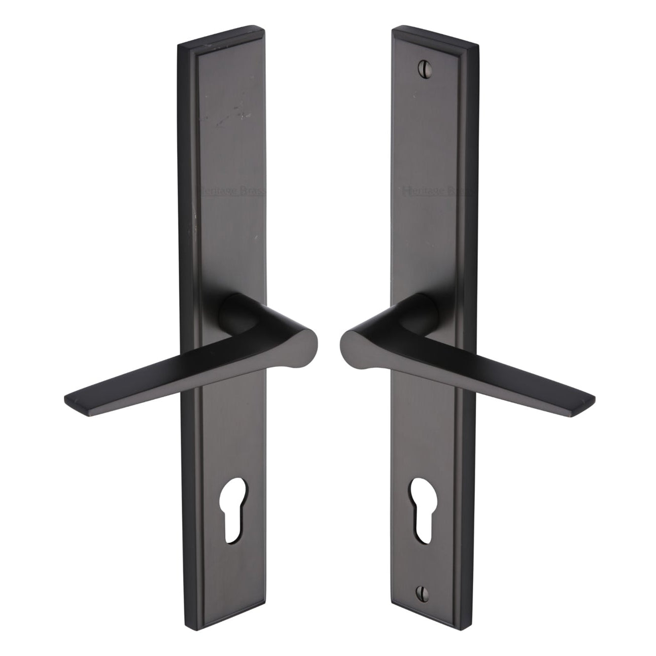 Matt Bronze Gio Multipoint Door Handles Left Hand
