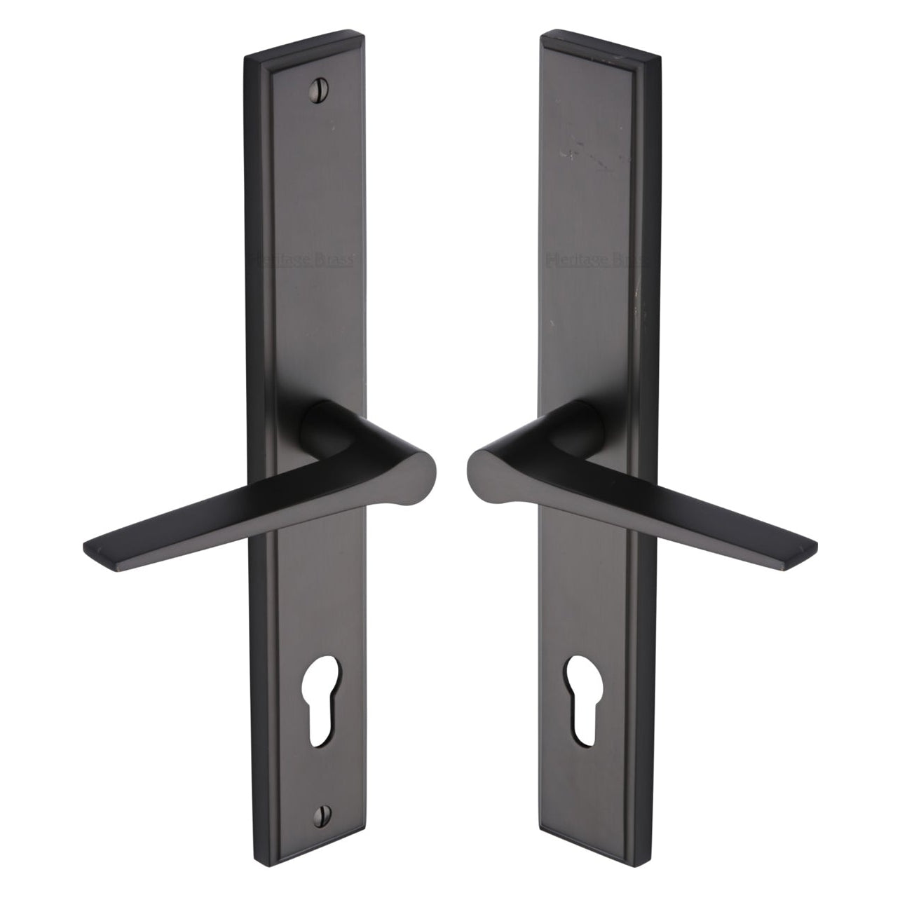 Matt Bronze Gio Multipoint Door Handles Right Hand
