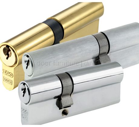 Double Euro Profile Offset Cylinders 5 Pin Keyed to Differ