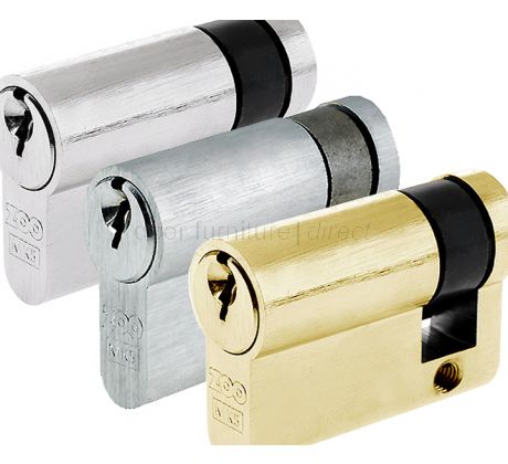 Single Euro Profile Cylinder 5 Pin Keyed to Differ