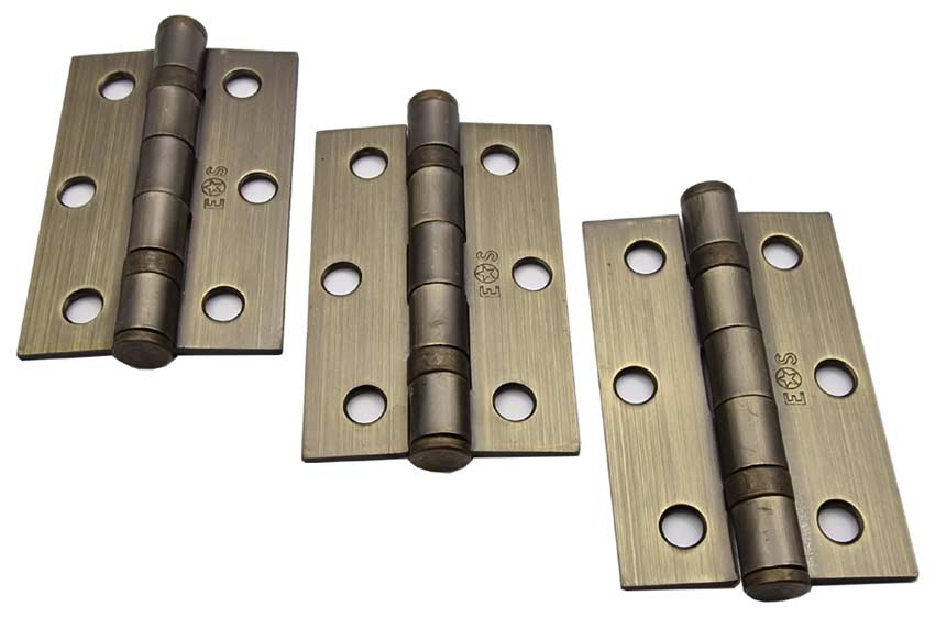 Lagos Antique Brass Door Handle Pack