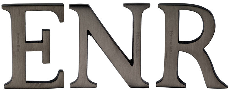 Matt Bronze Concealed Fix Front Door Letters A-Z 51mm (2in) C1565