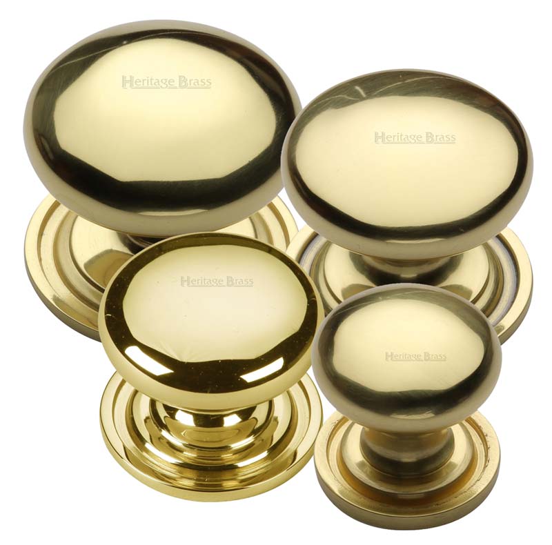 Heritage C2240 Polished Brass Cabinet Knob