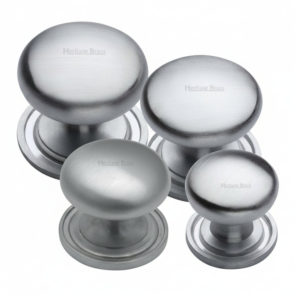 Heritage C2240 Satin Chrome Cabinet Knob