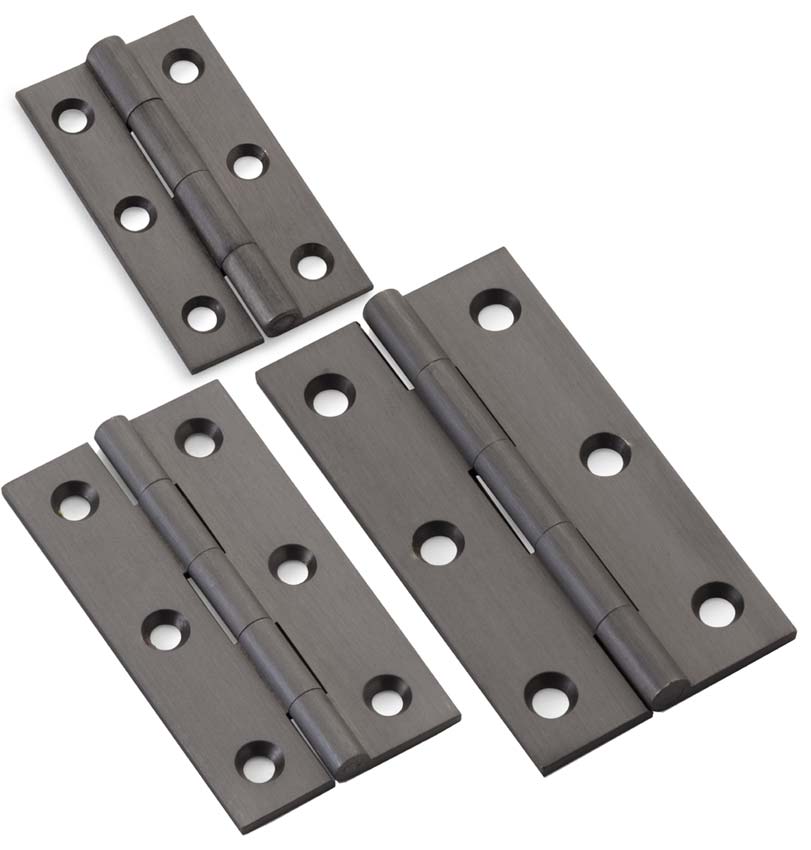 Dark Bronze Cabinet Hinges In Pairs