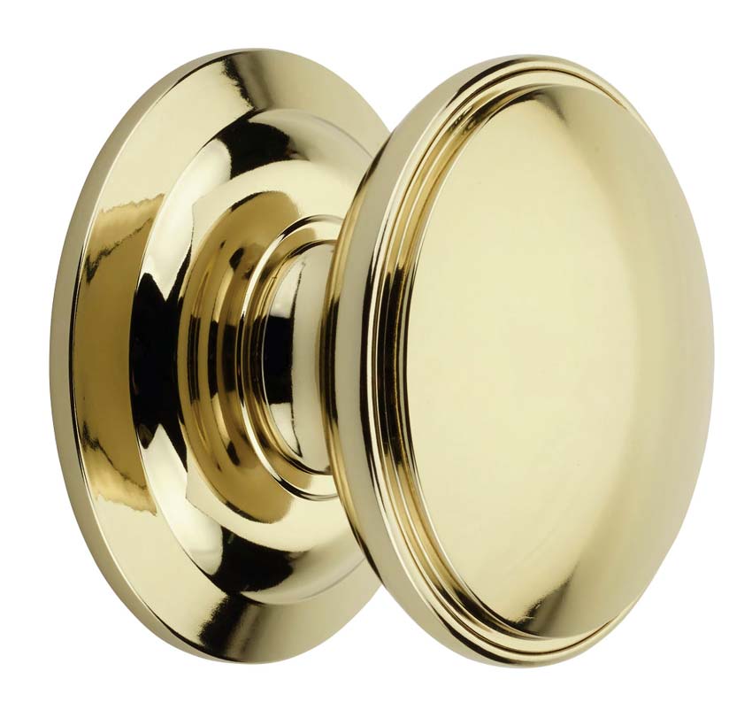 Fab and Fix uPVC Centre Door Knob 100mm Hardex Gold Concealed Fix