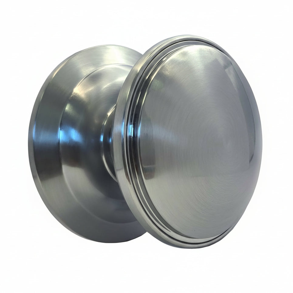 Fab and Fix uPVC Centre Door Knob 100mm Hardex Graphite Concealed Fix