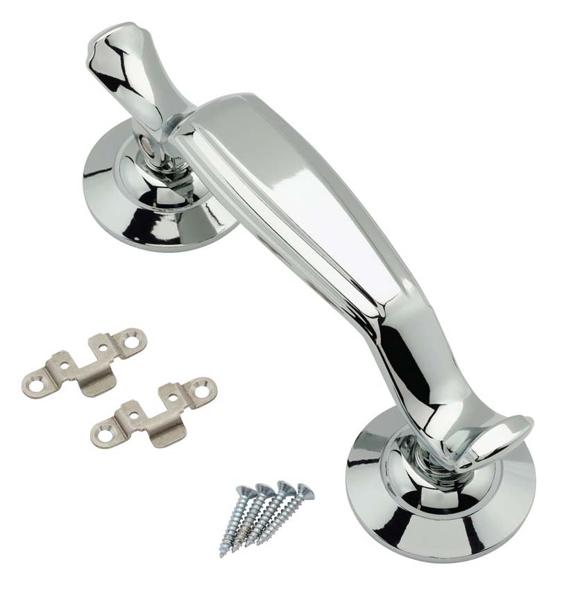 Fab and Fix Doctor Knocker Concealed Fix Hardex Chrome