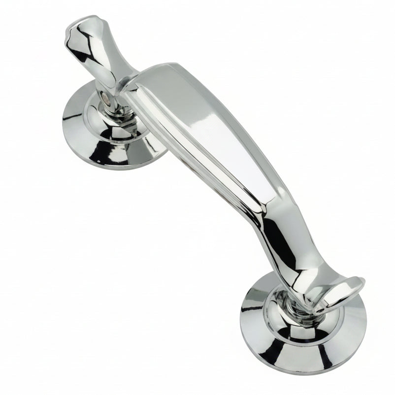 Fab and Fix Doctor uPVC Door Knocker Bolt Fix Hardex Chrome