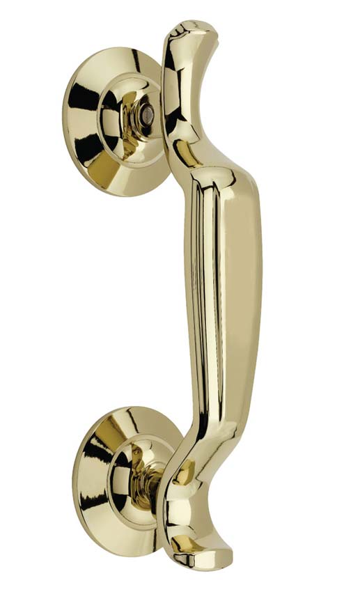 Fab and Fix Doctor uPVC Door Knocker Concealed Fix Hardex Gold