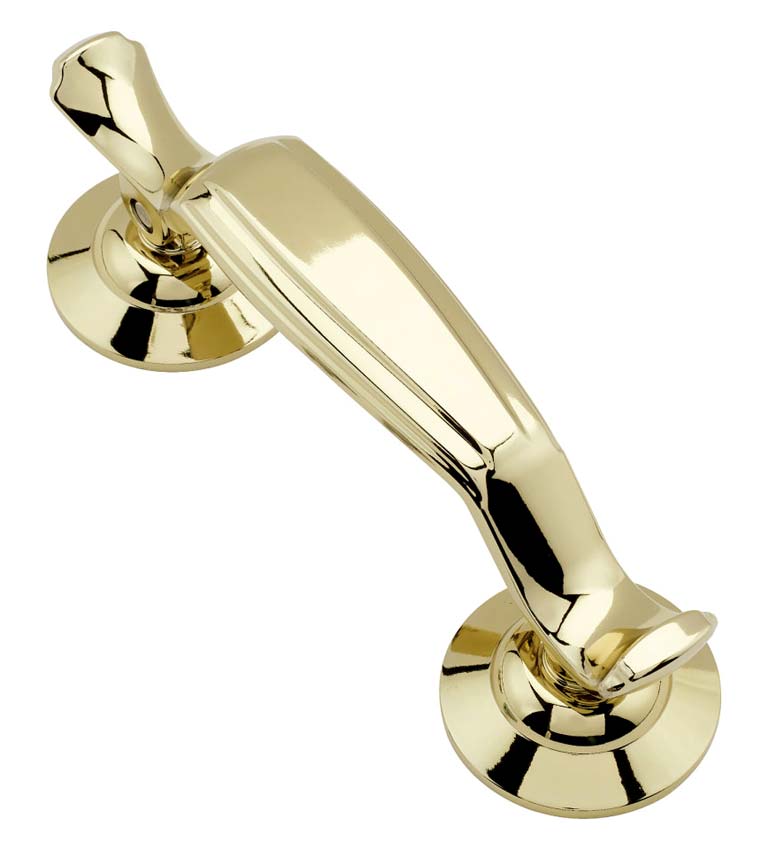 Fab and Fix Doctor uPVC Door Knocker Bolt Fix Hardex Gold