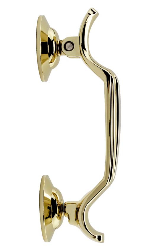 Fab and Fix Doctor Knocker Concealed Fix Hardex Gold