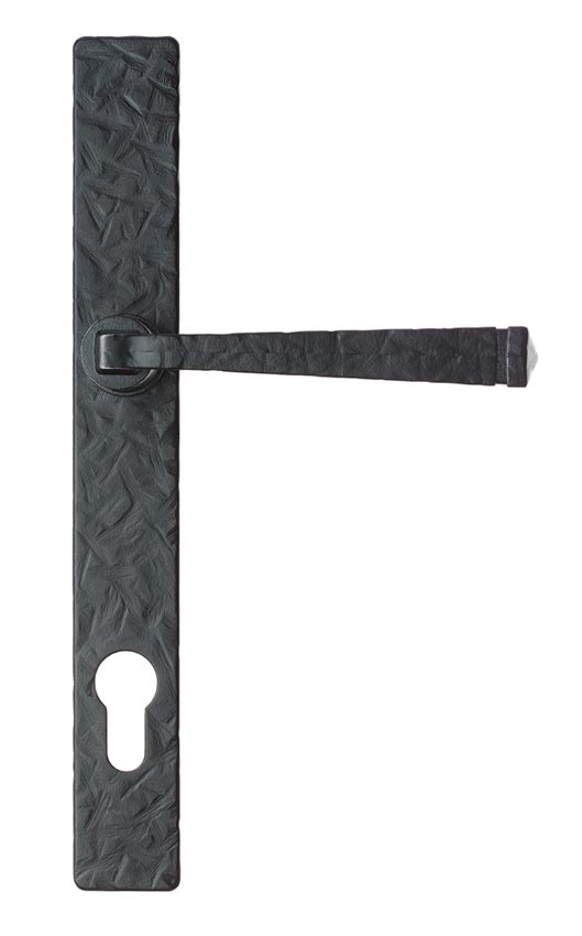 Fab and Fix Noble Forged Black Door Handles 92mm Centres