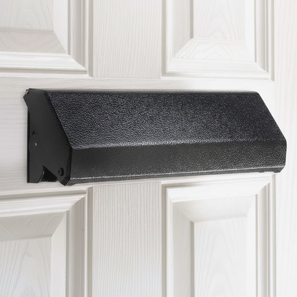 Heritage and Architectural Internal Shield uPVC Letter Plate Antique Black