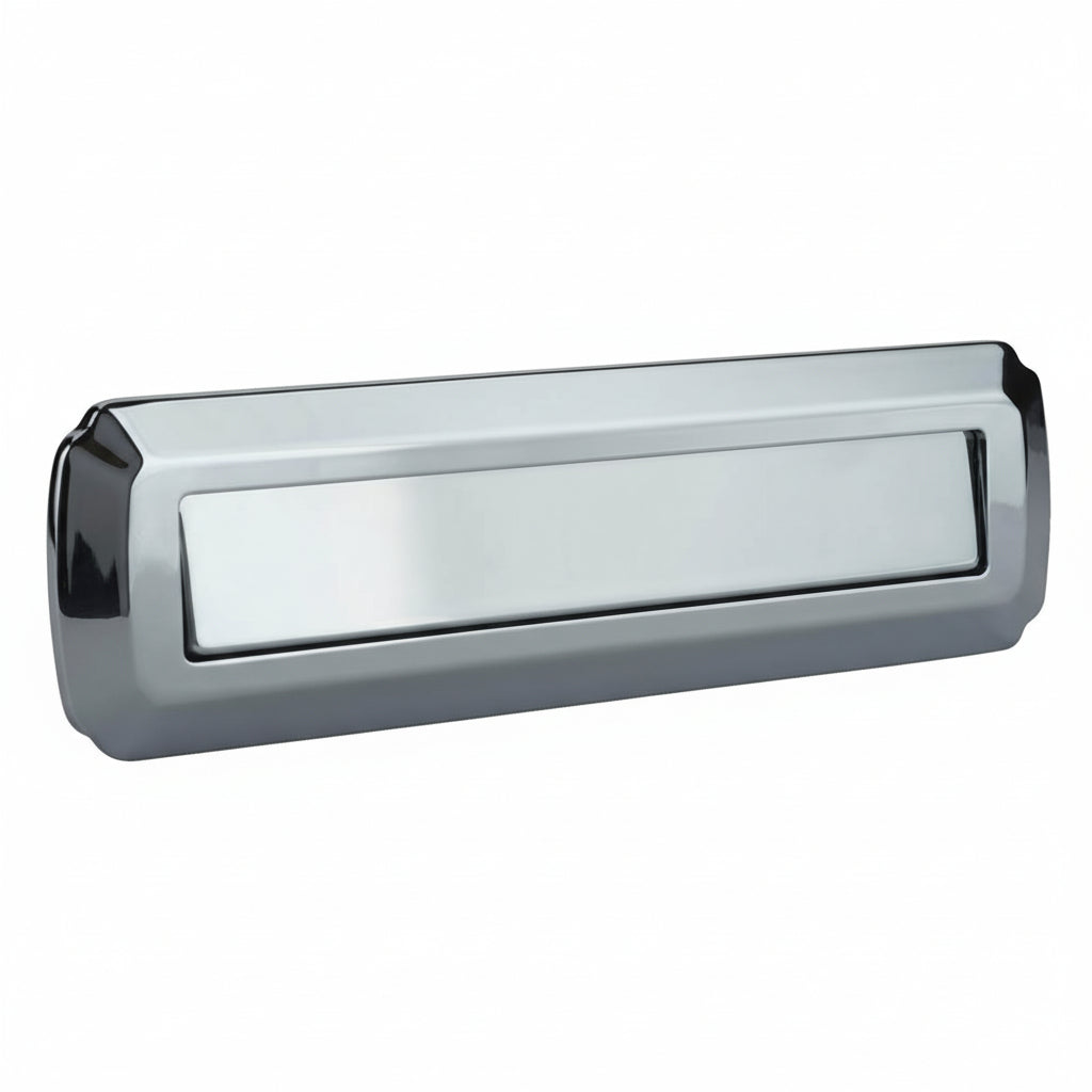 Heritage Shield External uPVC Letter Plate Hardex Graphite 315x75mm