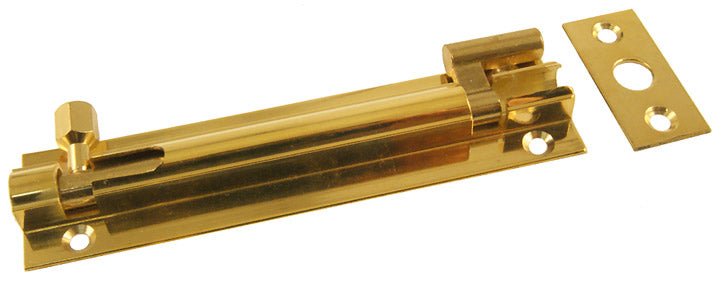 Brass Barrel Door Bolt Cranked
