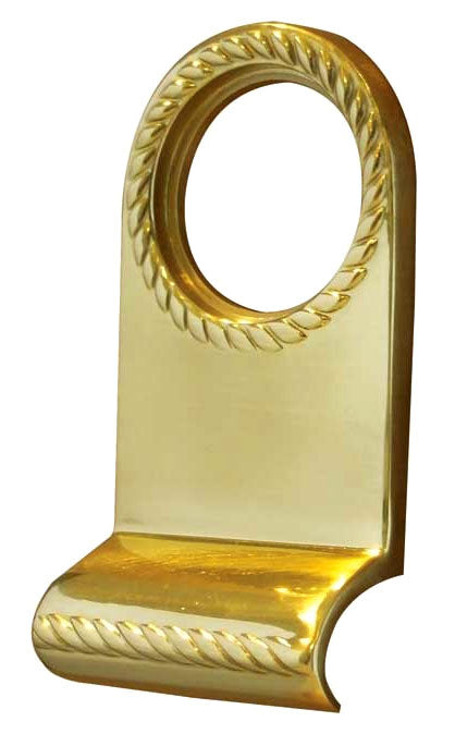 Polished Brass Georgian Cylinder Pull