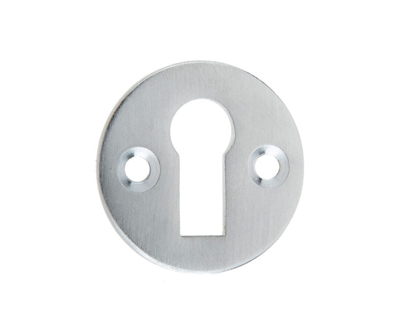 Satin Chrome Open Escutcheon 32mm