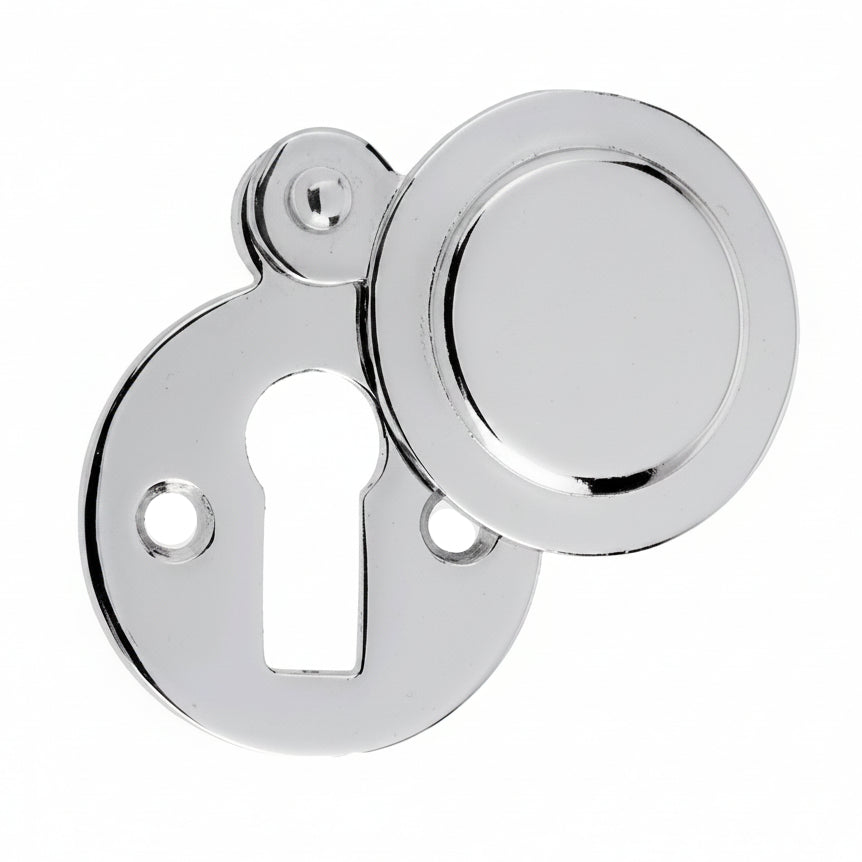 Polished Chrome Covered Escutcheon 32mm