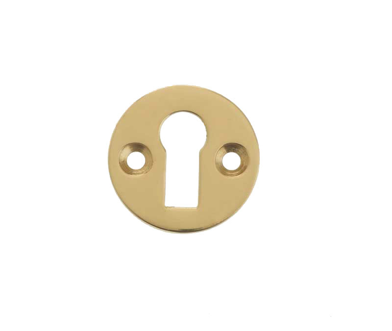 Polished Brass Open Escutcheon 32mm